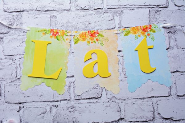 baner urodzinowy w kwiaty 2