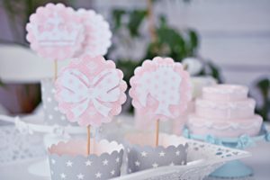 dekoracje do muffin księżniczka