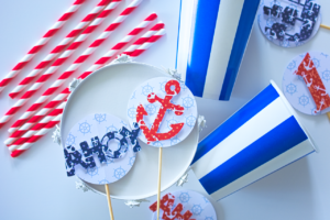 Zestaw dekoracji Marynarz