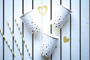 Kubeczki Złote Gwiazdki