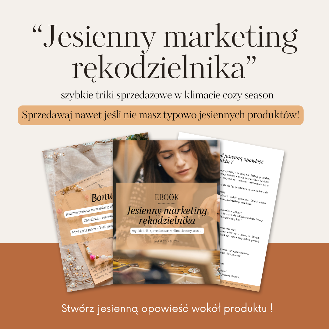 Jesienny marketing rękodzielnika