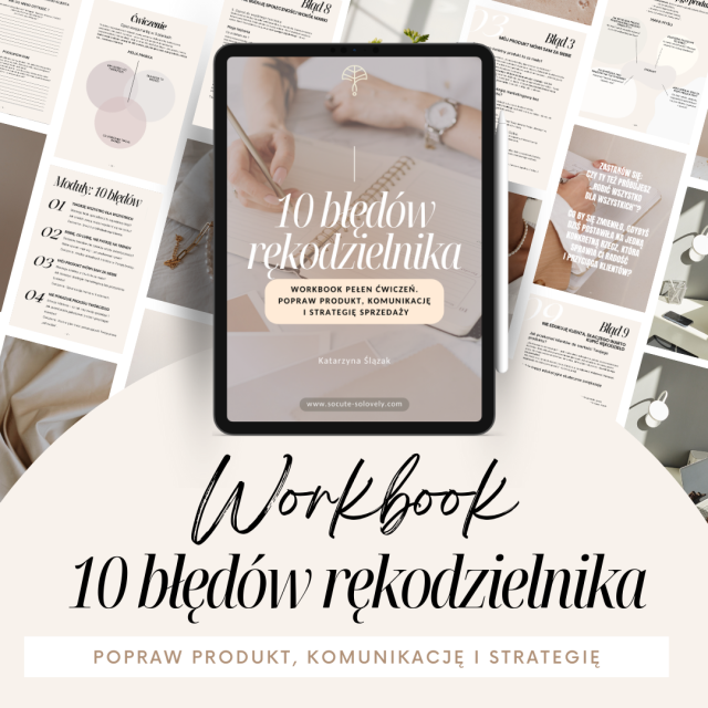 jak sprzedawać rękodzieło, błędy w biznesie rękodzielniczym, jak zwiększyć sprzedaż rękodzieła